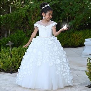 Couture Girls dress, girls birthday dress, flower girl dress